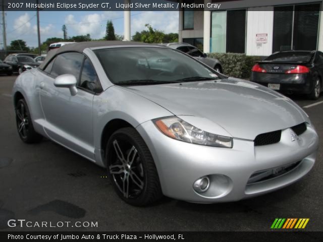 2007 Mitsubishi Eclipse Spyder GT in Liquid Silver Metallic
