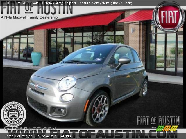 2012 Fiat 500 Sport in Grigio (Grey)