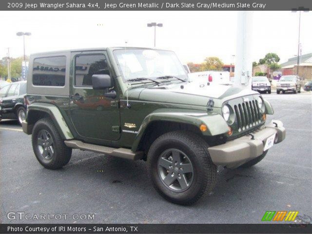 2009 Jeep Wrangler Sahara 4x4 in Jeep Green Metallic