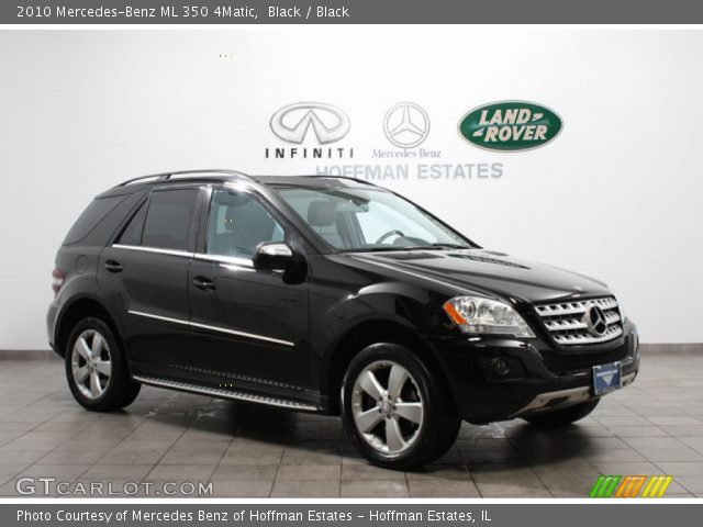 2010 Mercedes-Benz ML 350 4Matic in Black