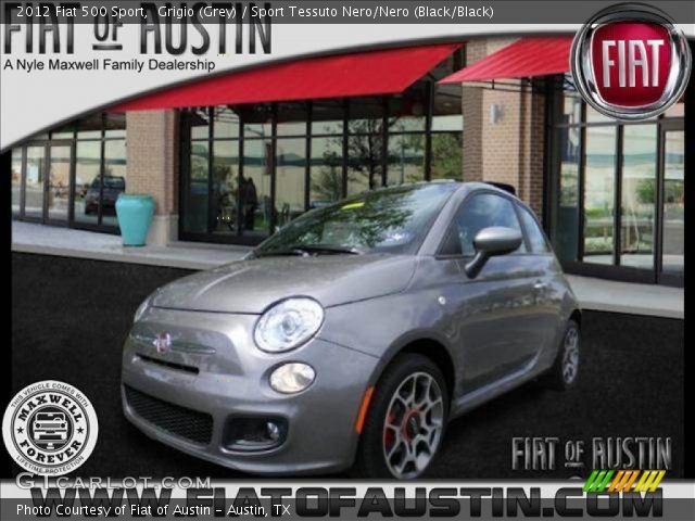 2012 Fiat 500 Sport in Grigio (Grey)