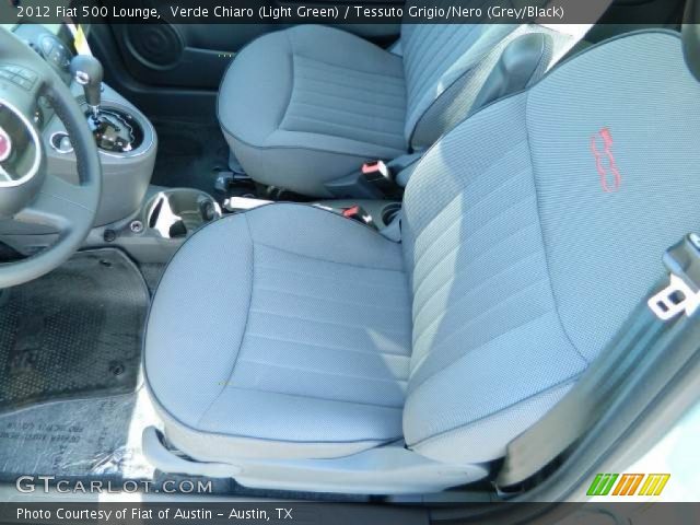 2012 Fiat 500 Lounge in Verde Chiaro (Light Green)