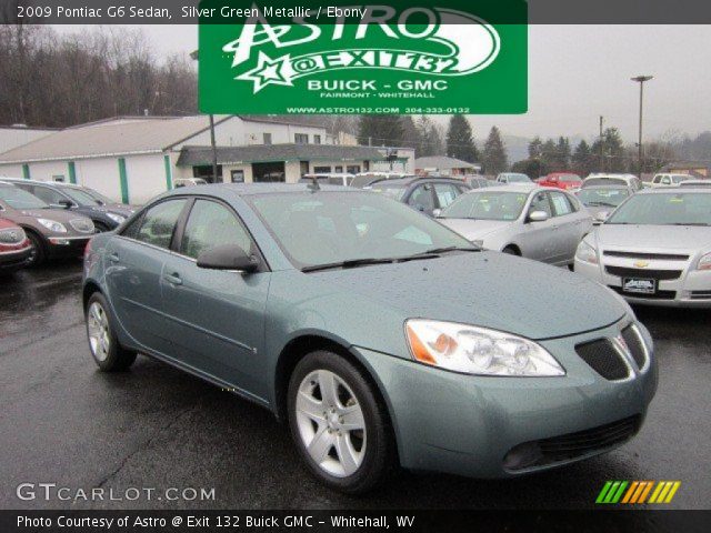 2009 Pontiac G6 Sedan in Silver Green Metallic