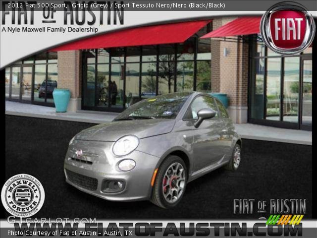 2012 Fiat 500 Sport in Grigio (Grey)