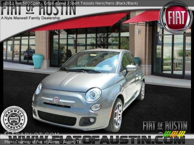 2012 Fiat 500 Sport in Grigio (Grey)