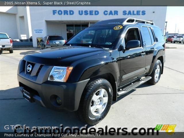 Nissan 2005 xterra super black rear phot #9