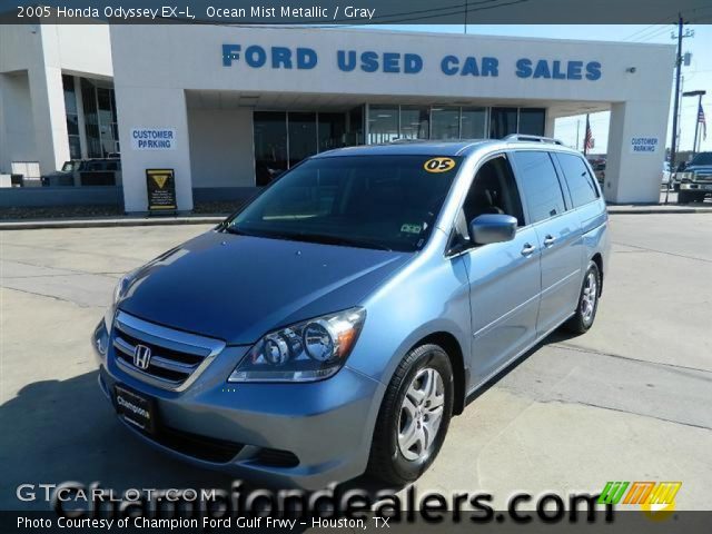 2005 Honda Odyssey EX-L in Ocean Mist Metallic