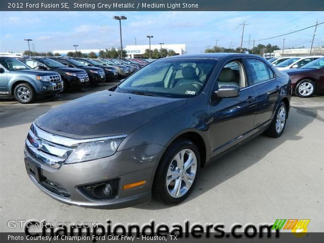 2012 Ford Fusion SE in Sterling Grey Metallic