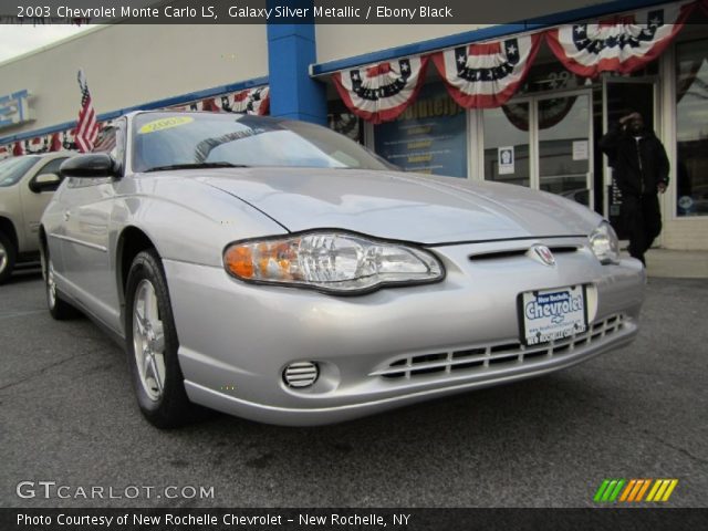 2003 Chevrolet Monte Carlo LS in Galaxy Silver Metallic