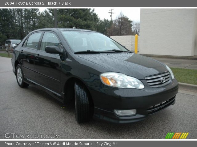 2004 Toyota Corolla S in Black