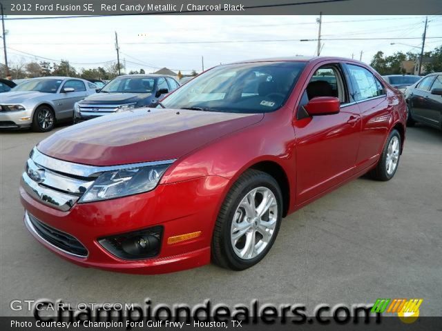 2012 Ford Fusion SE in Red Candy Metallic