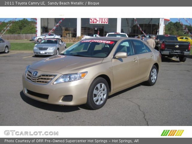 2011 Toyota Camry LE in Sandy Beach Metallic