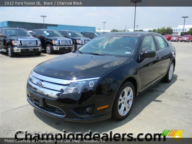 2012 Ford Fusion SE in Black