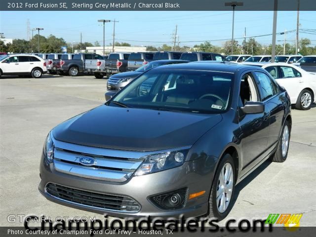2012 Ford Fusion SE in Sterling Grey Metallic