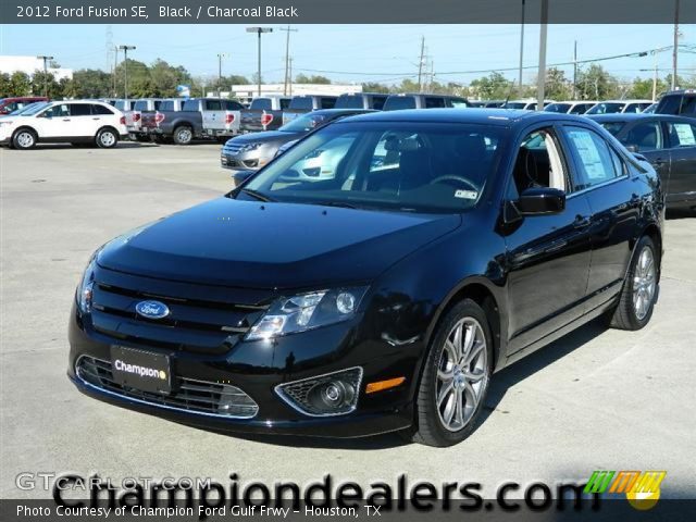 2012 Ford Fusion SE in Black
