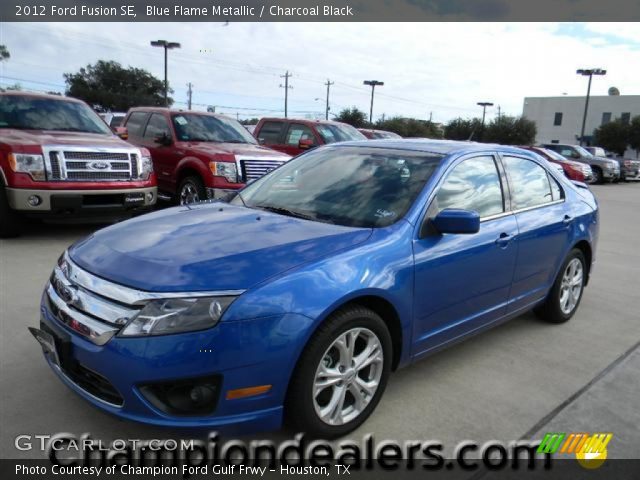 2012 Ford Fusion SE in Blue Flame Metallic