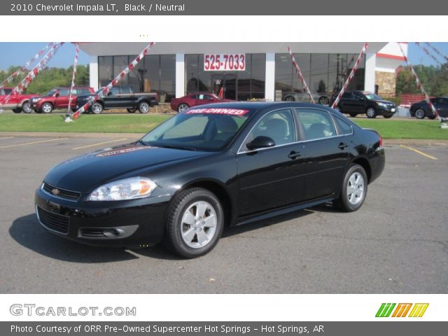 2010 Chevrolet Impala LT in Black