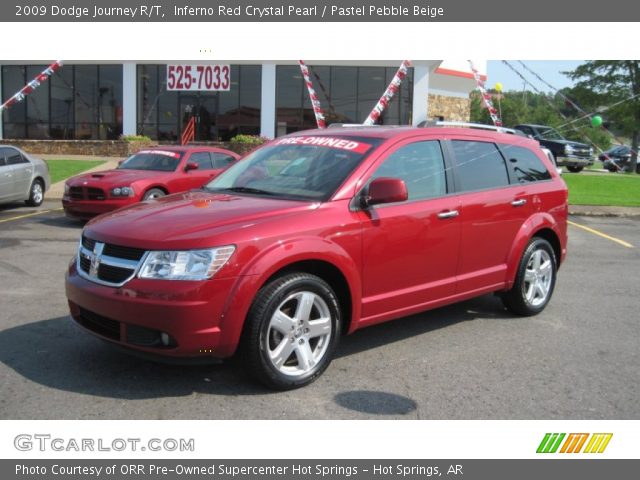 2009 Dodge Journey R/T in Inferno Red Crystal Pearl