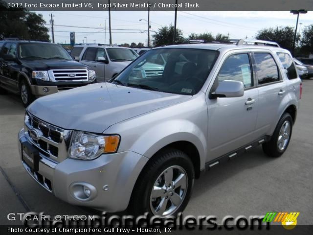 2012 Ford Escape Limited V6 in Ingot Silver Metallic