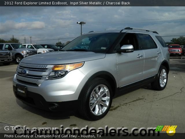 2012 Ford Explorer Limited EcoBoost in Ingot Silver Metallic