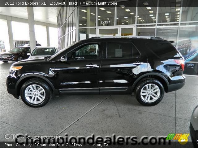 2012 Ford Explorer XLT EcoBoost in Black