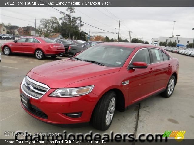 2012 Ford Taurus SEL in Red Candy Metallic