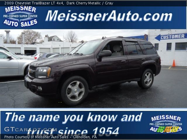 2009 Chevrolet TrailBlazer LT 4x4 in Dark Cherry Metallic