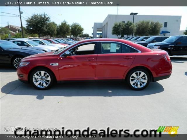 2012 Ford Taurus Limited in Red Candy Metallic