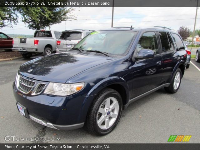 2008 Saab 9-7X 5.3i in Crystal Blue Metallic