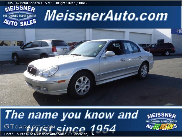 2005 Hyundai Sonata GLS V6 in Bright Silver