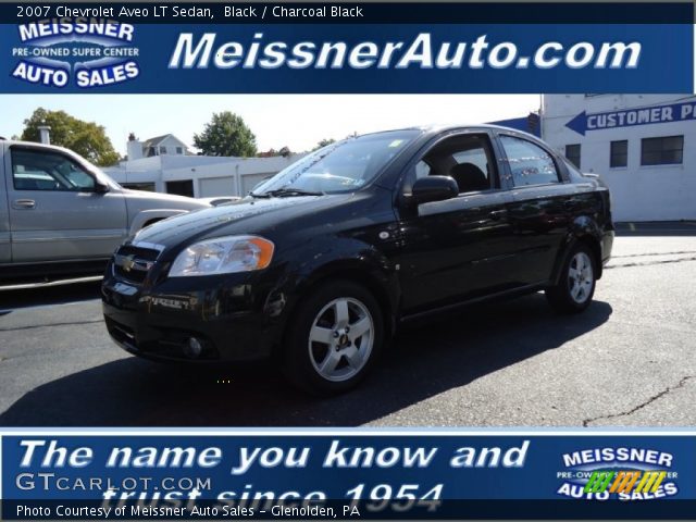 2007 Chevrolet Aveo LT Sedan in Black