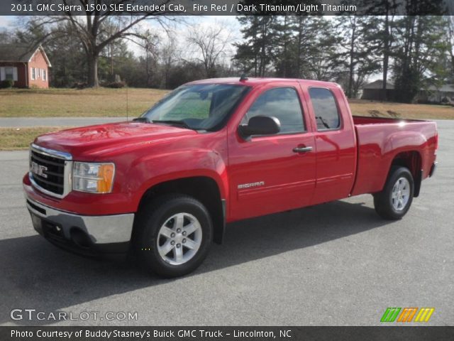 2011 GMC Sierra 1500 SLE Extended Cab in Fire Red