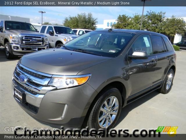 2012 Ford Edge SEL EcoBoost in Mineral Grey Metallic
