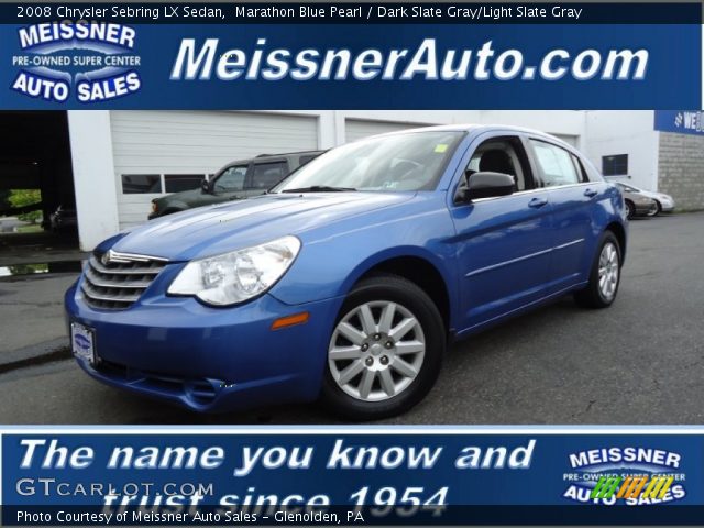 2008 Chrysler Sebring LX Sedan in Marathon Blue Pearl