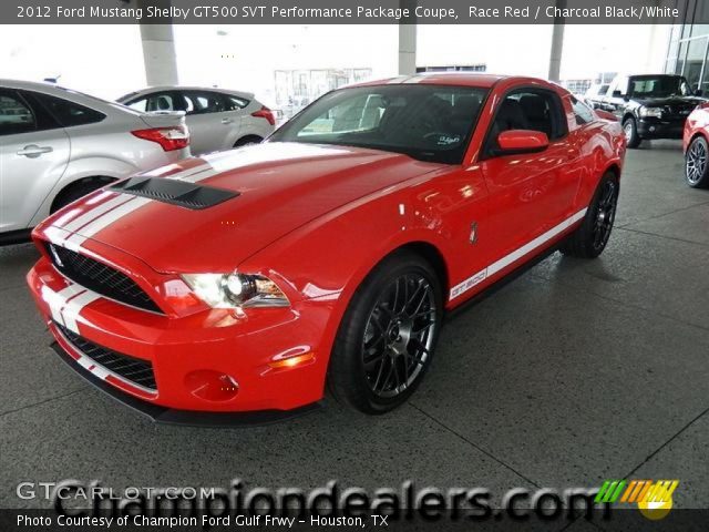 2012 Ford Mustang Shelby GT500 SVT Performance Package Coupe in Race Red