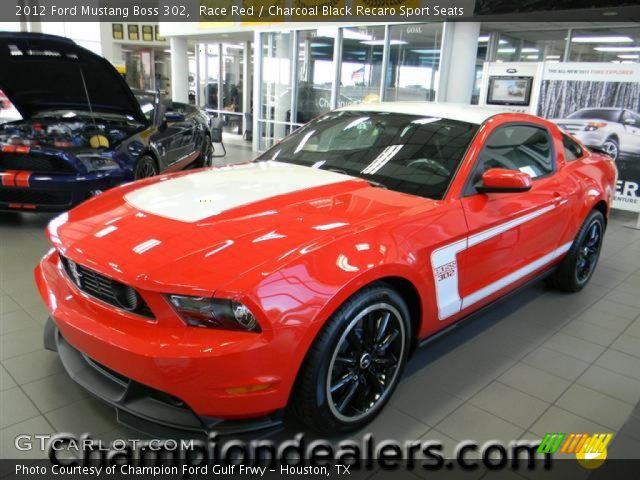 2012 Ford Mustang Boss 302 in Race Red