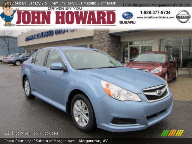 2012 Subaru Legacy 2.5i Premium in Sky Blue Metallic