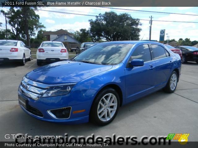 2011 Ford Fusion SEL in Blue Flame Metallic