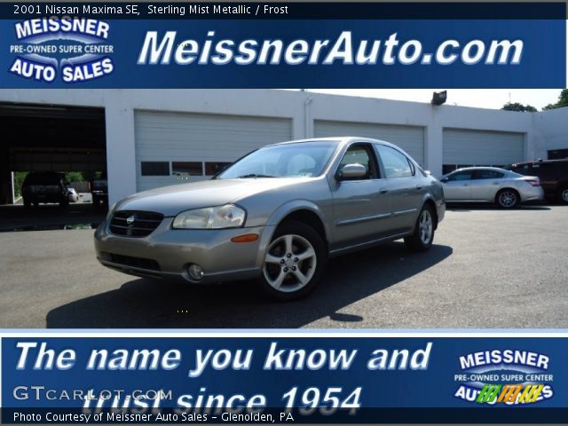 2001 Nissan Maxima SE in Sterling Mist Metallic