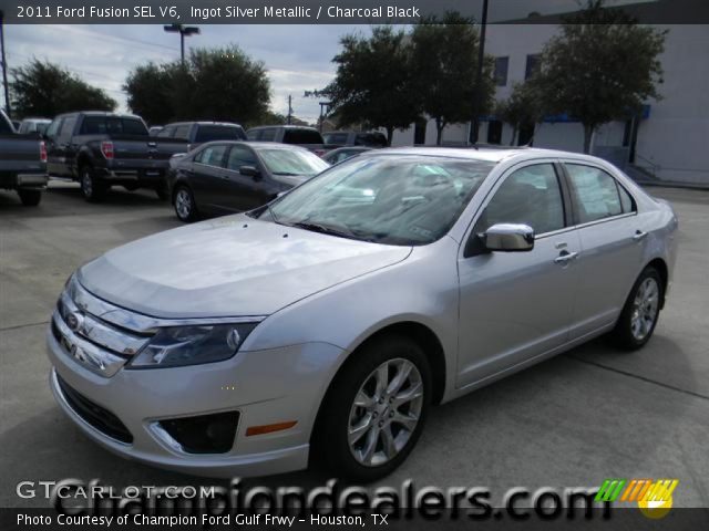 2011 Ford Fusion SEL V6 in Ingot Silver Metallic