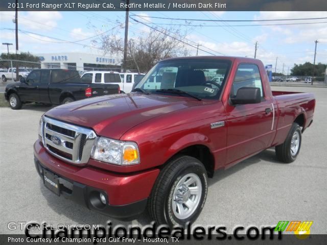 2011 Ford Ranger XLT Regular Cab in Redfire Metallic