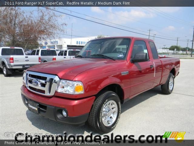 2011 Ford Ranger XLT SuperCab in Redfire Metallic