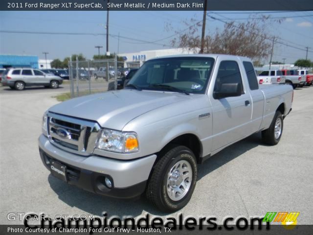 2011 Ford Ranger XLT SuperCab in Silver Metallic