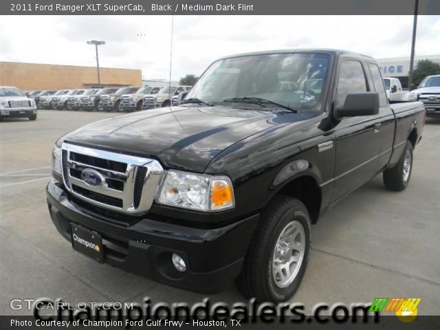 2011 Ford Ranger XLT SuperCab in Black