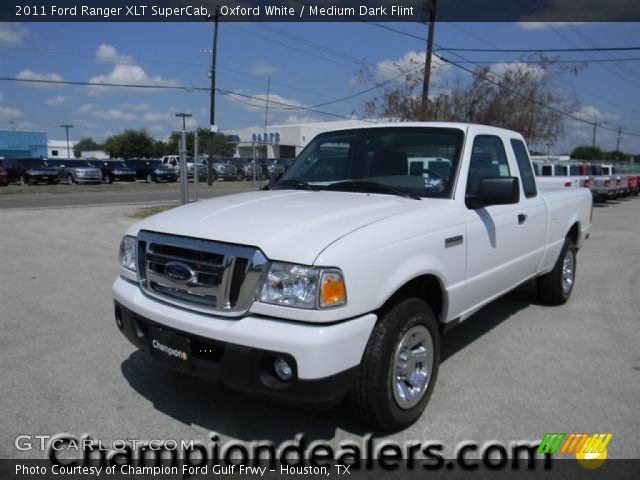 2011 Ford Ranger XLT SuperCab in Oxford White