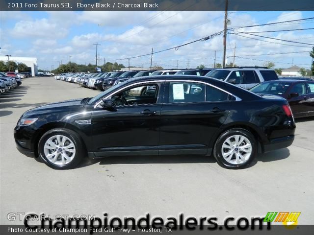2011 Ford Taurus SEL in Ebony Black