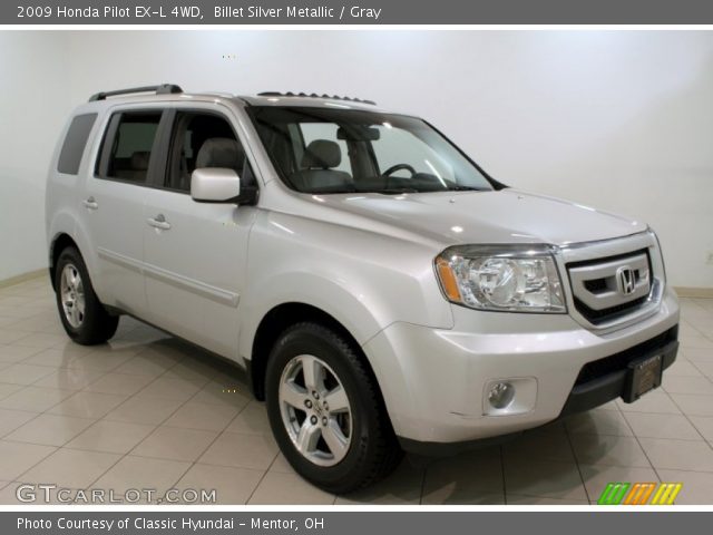 2009 Honda Pilot EX-L 4WD in Billet Silver Metallic