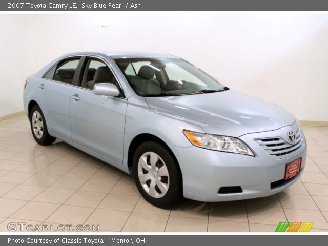 2007 Toyota Camry LE in Sky Blue Pearl