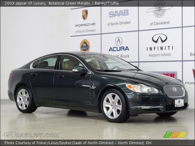 2009 Jaguar XF Luxury in Botanical Green Metallic