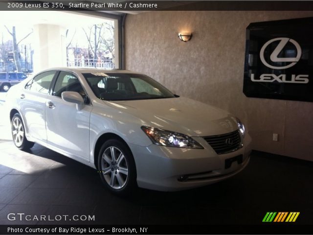 2009 Lexus ES 350 in Starfire Pearl White